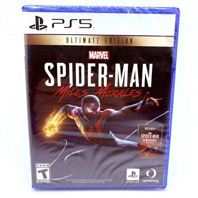 Sony PlayStation 5 Spider-Man: Miles Morales Ultimate Edition Brand New