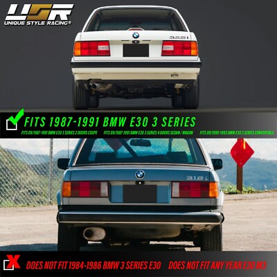 FACELIFT Model Euro OE Style Red/Smoke Tinted Rear Tail Light For