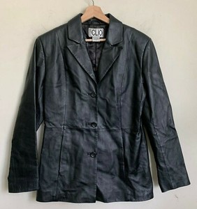 clio leather jacket