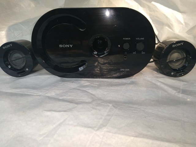 sony srs d25 speakers