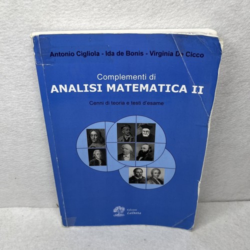 Virginia De Cicco / Complementi di analisi matematica 2 / 2015