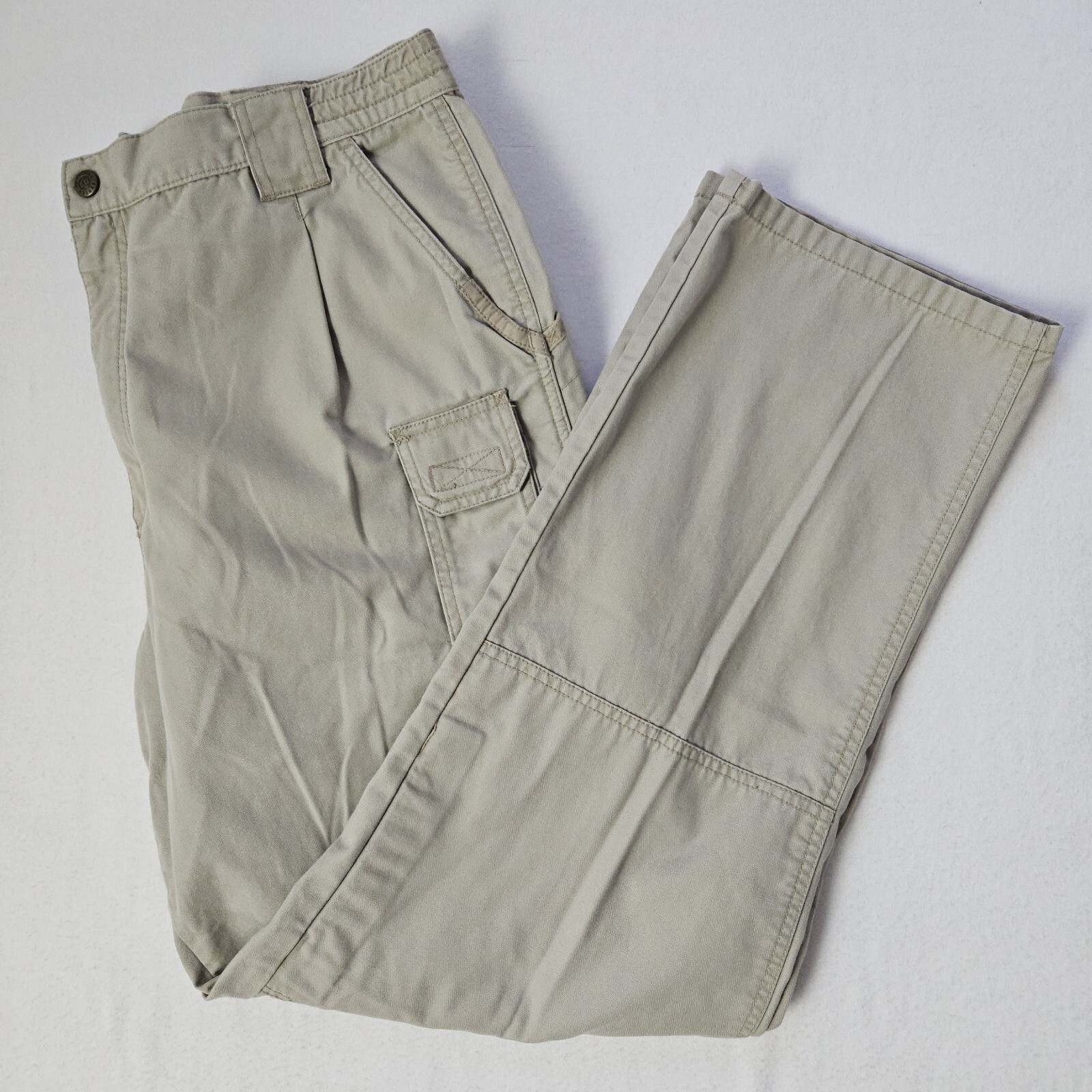 5.11 Tactical Utility Cargo Pants Mens Sz 38 X 34 Loose Fit Straight Leg Beige