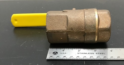 Lot of 2 New Apollo CII 1-1/4 Conbraco Brass Ball Valve (Model # 600 WOG) - Picture 7 of 7