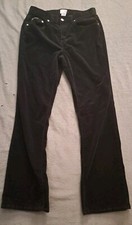 Calvin Klein Pants Black Corduroy womens Size 8... Boot Cut