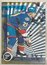 JAMAL MAYERS ST LOUIS BLUES 1997-98 DONRUSS PRESS PROOF ROOKIE /2000 #223
