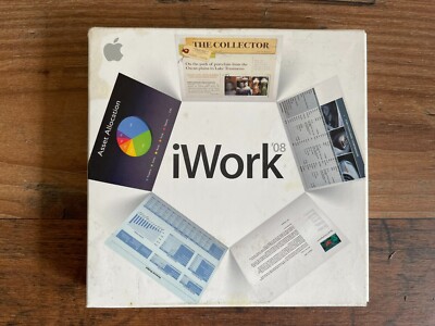 #10010:iWork '08. v8.0.1. CD+Manuals. Deutsch