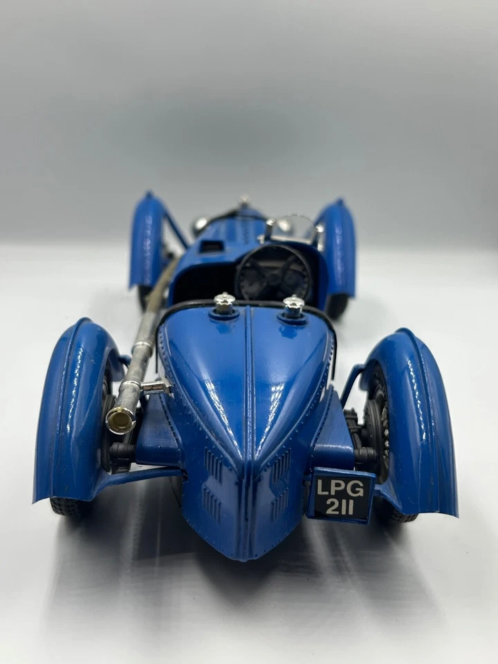 MODELLINO AUTO-BUGATTI TYPE "59" (1934)-SCALA 1 :18 BURAGO-MADE IN ITALY - Immagine 4 di 4