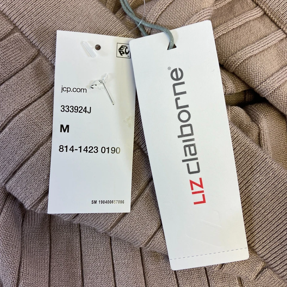 Falda de arena Liz Caliborne talla mediana para mujer falda cintura elástica 333924J Foto 4 de 4