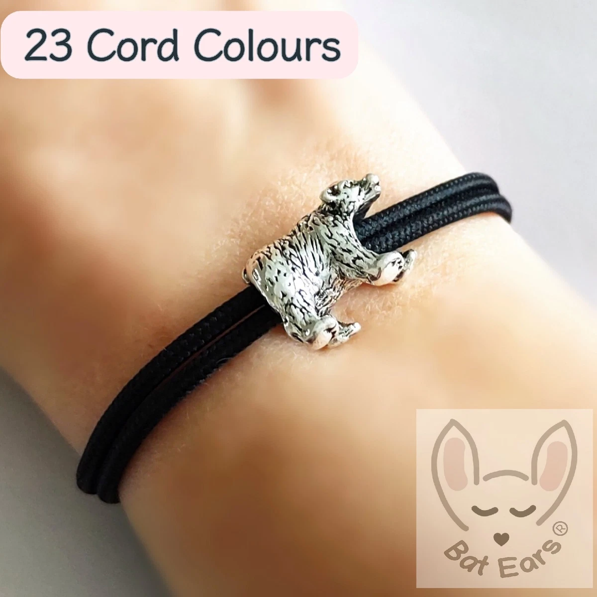 Bear Bracelet Gift Bag Polar Bear Charm Bracelet Bear Paws Bear Hug Gift