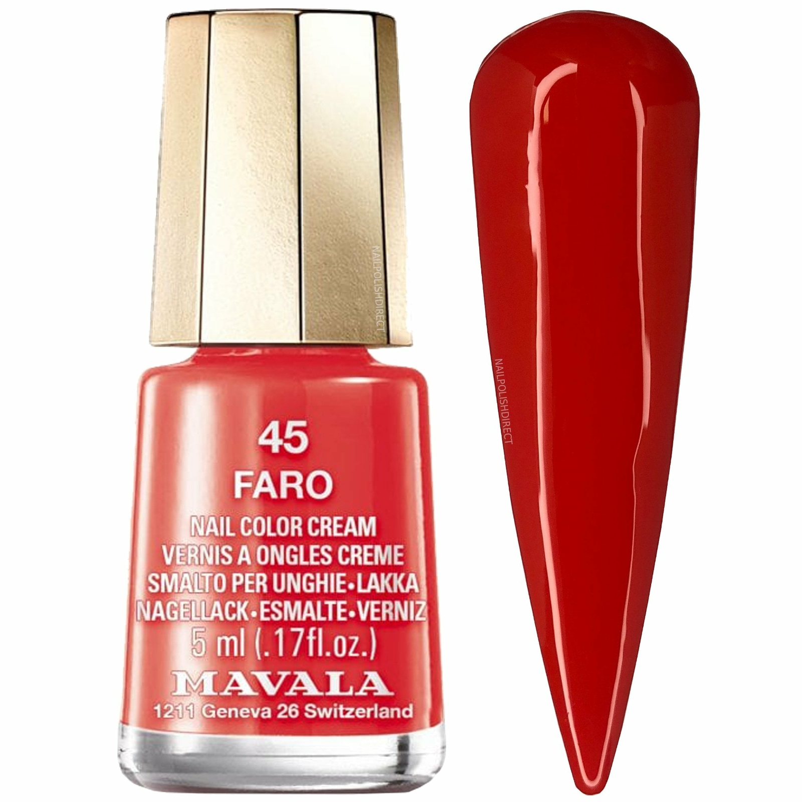 Mavala Breathable Mini Nail Polish - Faro 5ml