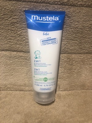 mustela 2 in 1 hair and body wash