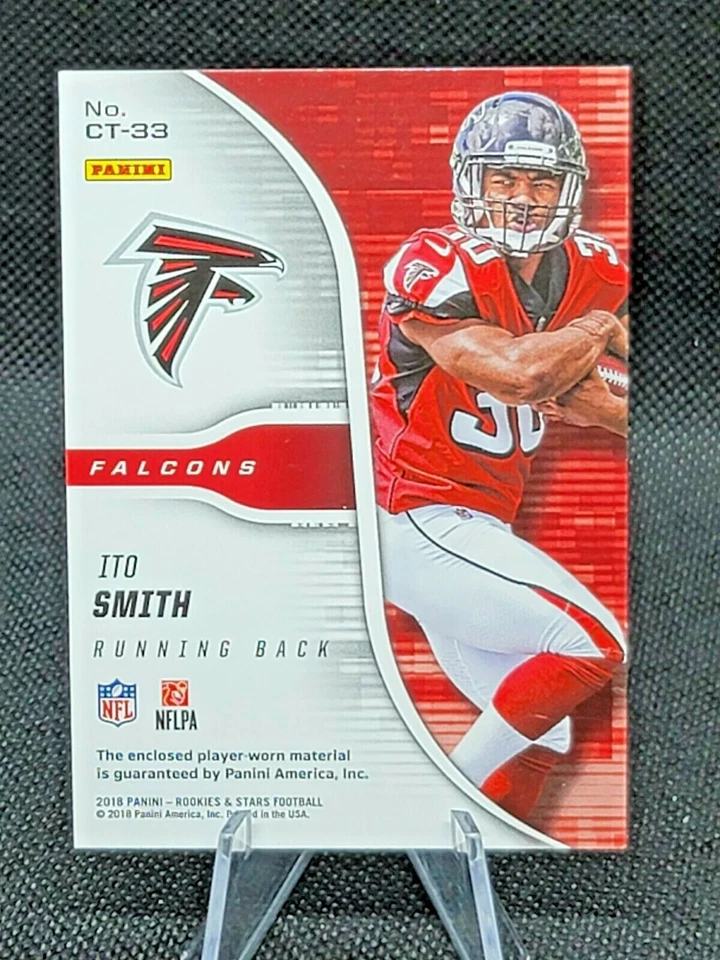 2018 Rookies and Stars Cross Training Jerseys #33 Ito Smith 51/99  - Image 2 of 3