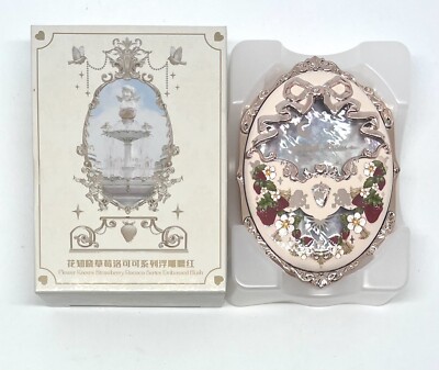Flower Knows Strawberry Rococo Series Embossed Blush - 01 ANGEL CHANSON