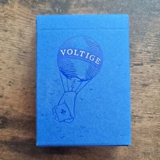Voltige Deep Parisian Blue Limited Edition V2 Playing Cards New Dan & Dave Deck