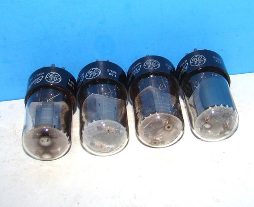 12SN7GT GE 4 radio audio amplificador electrón tubos de vacío válvulas probado 12SN7GTA - Imagen 3 de 3