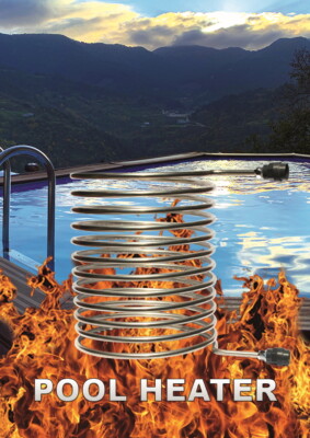 Firetwister Basic Pool Heater With Fire, Ø 32/38mm, Coil Wood Spiral | eBay