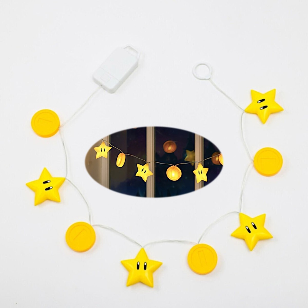 Kirby Nintendo Store Decoration Garland A Walk in the Sky