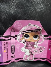 COTTON CANDY SWEETIE LOL CRAYOLA SERIES Doll. new OPENED