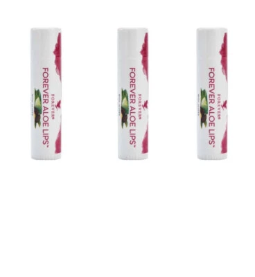 3X Forever Living Aloe LIPS With Jojoba Lip Balm Free Delivery