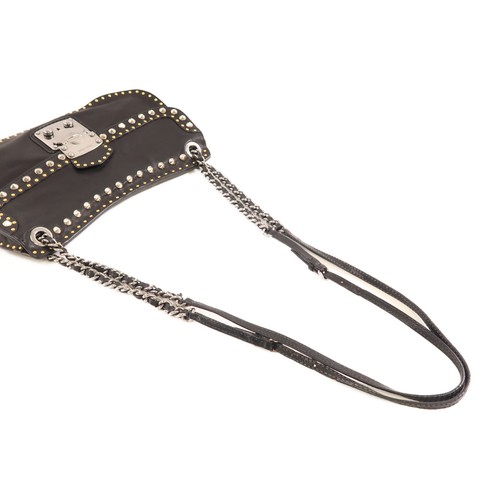MIU MIU SHW Chain Shoulder Bag Calfskin Leather - 第 9/16 張圖片