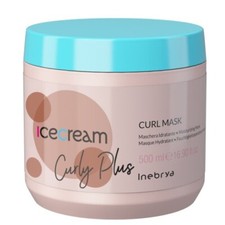 Inebrya Ice Cream Curl Mask for Curly and Permed Hair 500 ml./16.9 fl.oz.