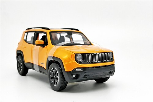 Maisto 1:24 Renegade met orange Diecast Model Car - Picture 3 of 6