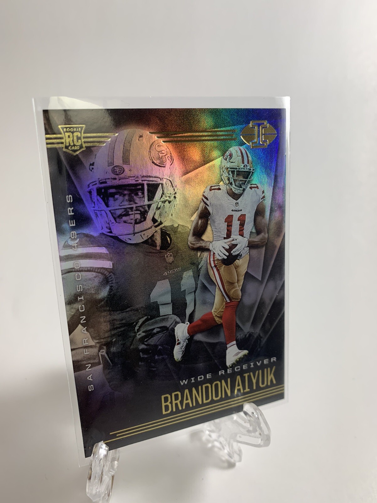 2020 Panini Illusions Football Base Rookie BRANDON AIYUK 49ers RC #27