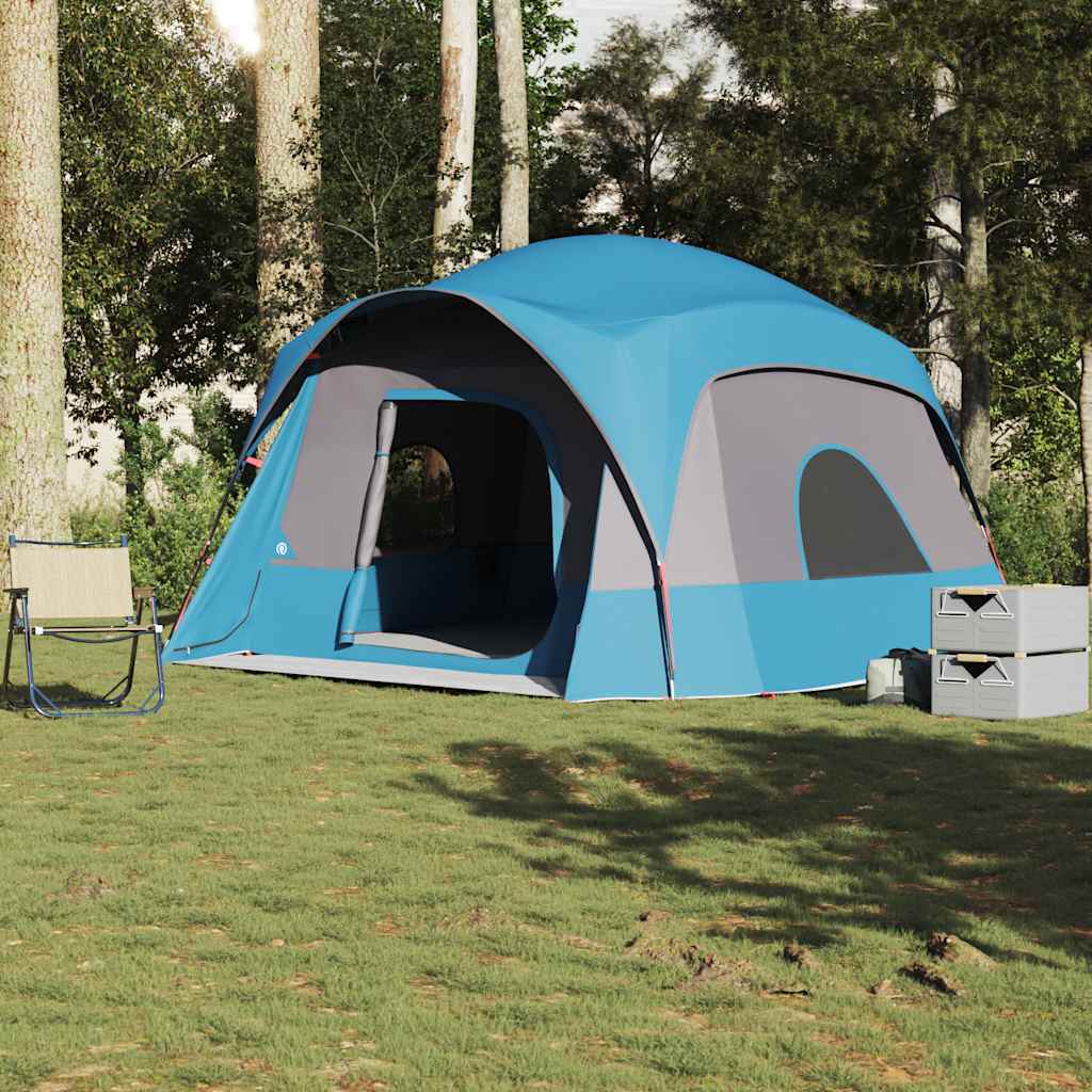 Famiglia Tenda Cabina 6-Person Blu Waterproof