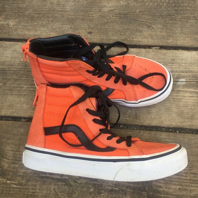 vans high tops orange