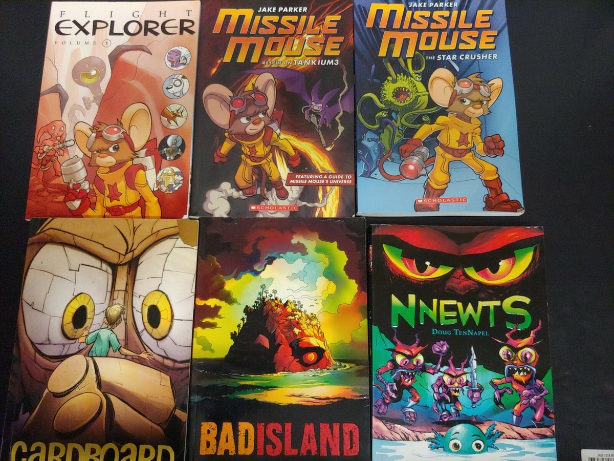 Scholastic Graphix Book Lot of 6 | eBay