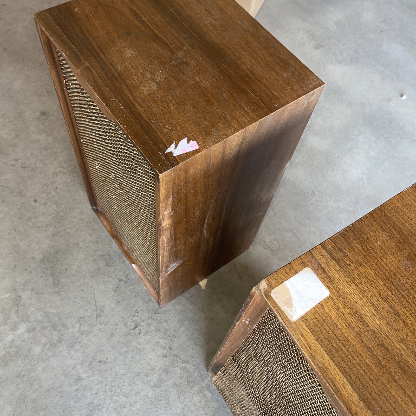 Pair of Vintage Heathkit AS10W speakers.. Tested.. Rare eBay