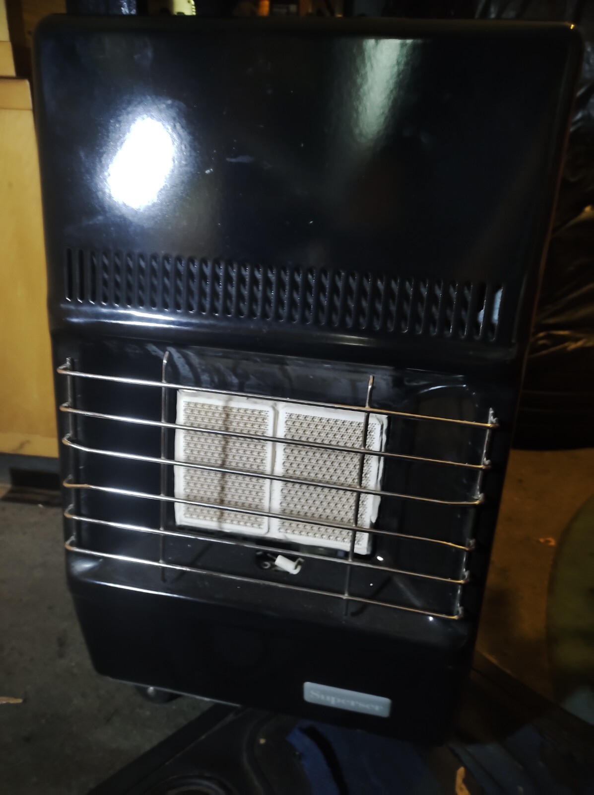 Superser Portable Gas Heater Fire With Regulator - 7kg gas bottle size |  eBay