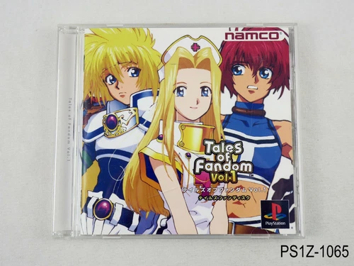 Tales of Fandom Vol 1 B Playstation 1 Japanese Import PS PS1 Japan JP US Seller