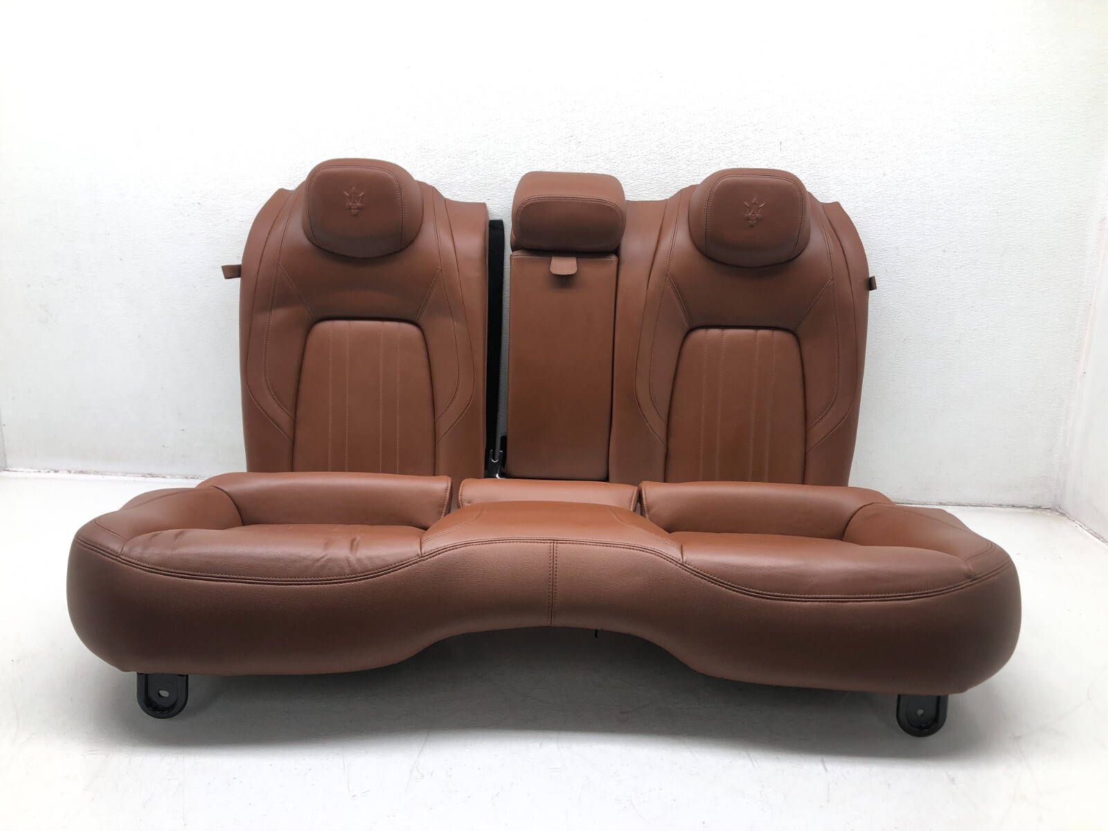 2014-2019 MASERATI GHIBLI S REAR COMPLETE LEATHER SEAT OEM #NOTE.