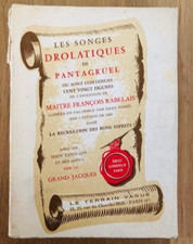 LES SONGES DROLATIQUES DE PANTAGRUEL by MAITRE FRANCOIS RABELAIS 