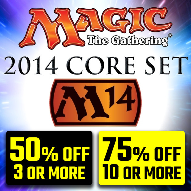 MAGIC THE GATHERING - MTG - 2014 CORE SET SINGLE + LAND CARDS - M14 - NEW