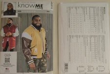 McCalls know ME 2010 - Men's Varsity Bomber Jacket in two lengths by: Mimi G.