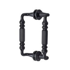 Rondo 8" Back-to-Back Double Sided Pull - Matte Black