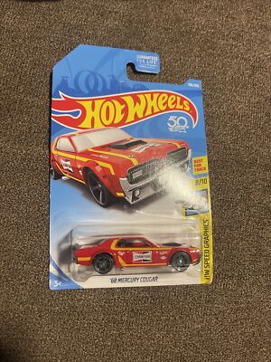2018 Hot Wheels  68 Mercury Cougar Champion Edition