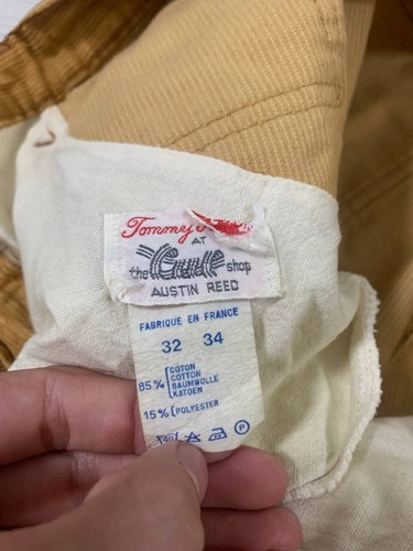 Vintage Tommy Nutter by Austin Reed 80s Made in France Brown Pants - Picture 13 of 13