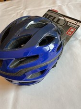 Bell Cadence Bicycle Helmet Blue Adult Adjustment Strap To Give Perfect Fit