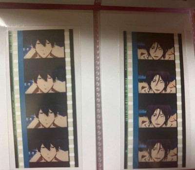 Haruka Nanase & Rin Matsuoka Koma Film Free! Anime Collectible Cell Used