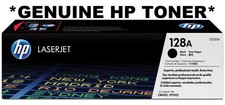 HP GENUINE ORIGINAL 128A CE320A BLACK LASER PRINTER TONER CARTRIDGE cp1525