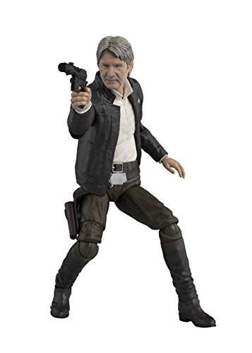 S.H. Figuarts Star Wars Han Solo (STAR ??WARS: Il Risveglio della Forza) PVC e ABS dolore - Foto 1 di 9