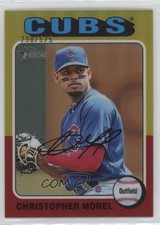2024 Topps Heritage Chrome Refractor 290/575 Christopher Morel #316 0w27
