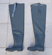 Barbour  Studded  PVC  Thigh  Waders -  Size UK 8 (M)