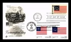 Dr Jim Stamps 1968 & 2000 Bennington Flag Dual First Day Cancels Artcraft Cover