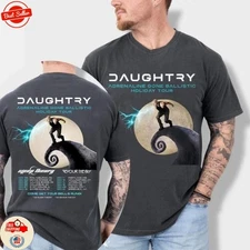 Hot!! Daughtry Adrenaline Gone Ballistic Tour 2025 T-Shirt