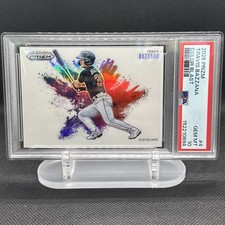 2025 Panini Prizm  TRAVIS BAZZANA COLOR BLAST CASE HIT 🔥 PSA 10 Gem Mint 🔥