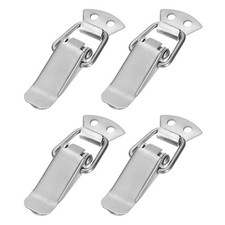 4Pcs Stainless Steel Spring Loaded Toggle Latch 2.7 Inch, Silver Tone